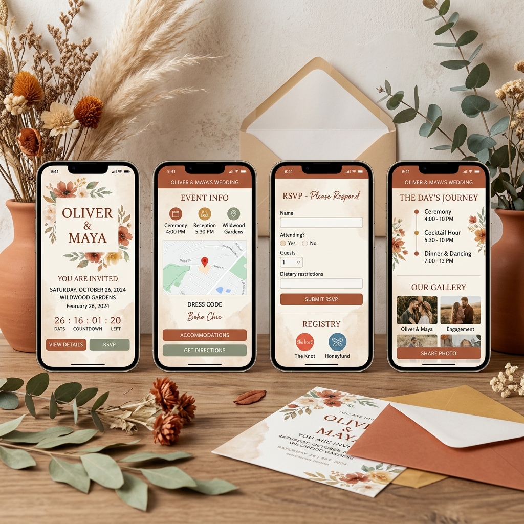Template Rustic Bohemian